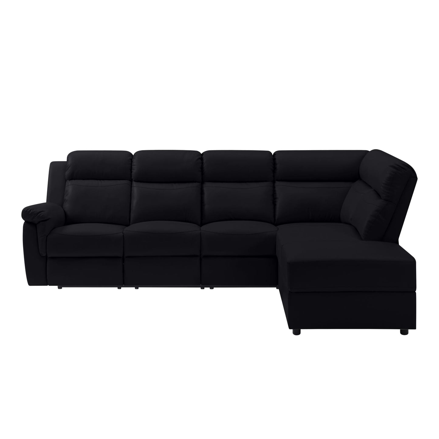 110.2” Manual Reclining Sectional Sofa