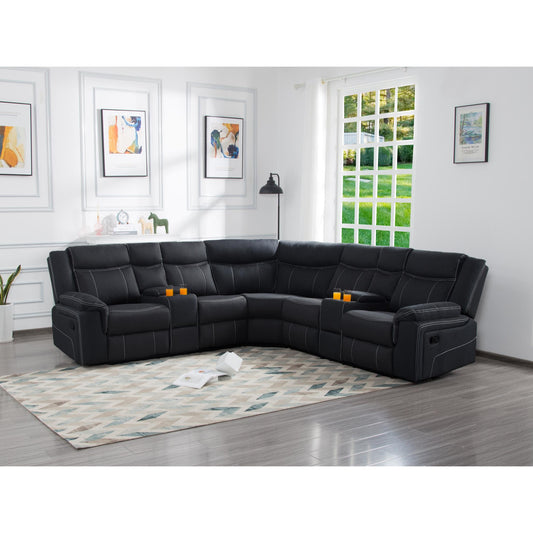 109.4” Manual Reclining Sectional Sofa